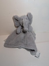 SL Home Fashions Gray Elephant Security Baby Lovey Plush Toy Very Soft New