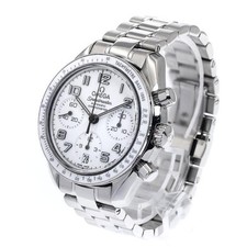 Omega OMEGA Speedmaster 324.30.38.40.04.001 38mm SS White Dial Automatic Watch #C4640