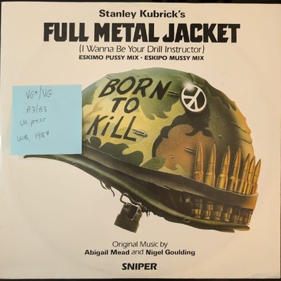 Abigail Mead Full Metal Jacket Vinyl Record VG+/VG W8187T 1987