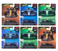 Hot Wheels Premium Formula 1 2024 Set Of 6 Cars JBM11, 13, 15, 20, 23, 25 JBM11