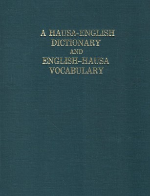 Buch: A Hausa-English Dictionary and English-Hausa Vocabulary, 1951