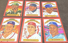 Donruss 1989 Diamond Kings Stewart, Mitchell, Randolph, Smoltz, Franco MINTY Lot
