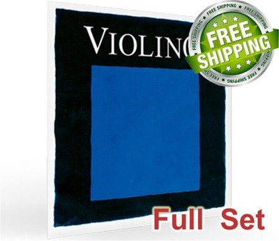 New Pirastro Violino Violin Strings, Full Set 4/4 Ball End 417021 Free Shipping