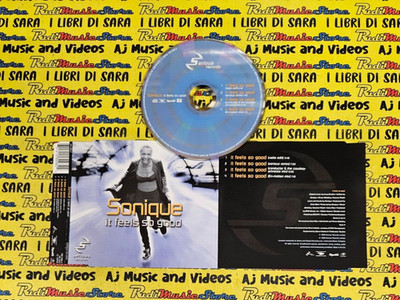 CD singolo SONIQUE It Feels So Good 2000 eu SERIOUS RECORDS 158 098-2 (S3)