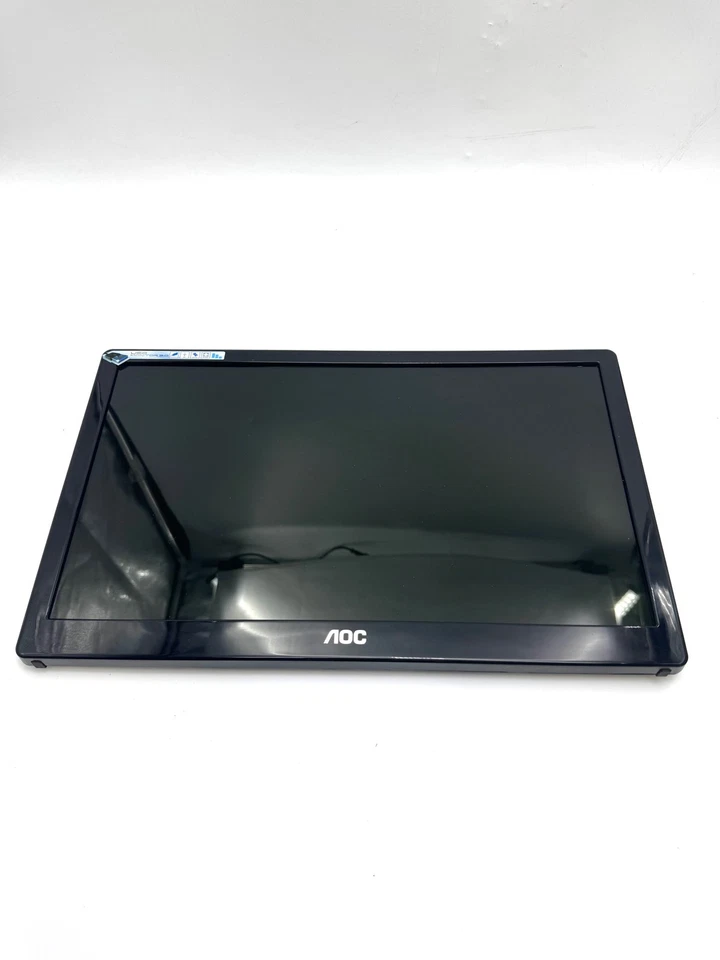 AOC E1659FWU 15.6" Ultra Slim 1366x768 200 Powered Portable LED Monitor - Black - Image 2 of 4