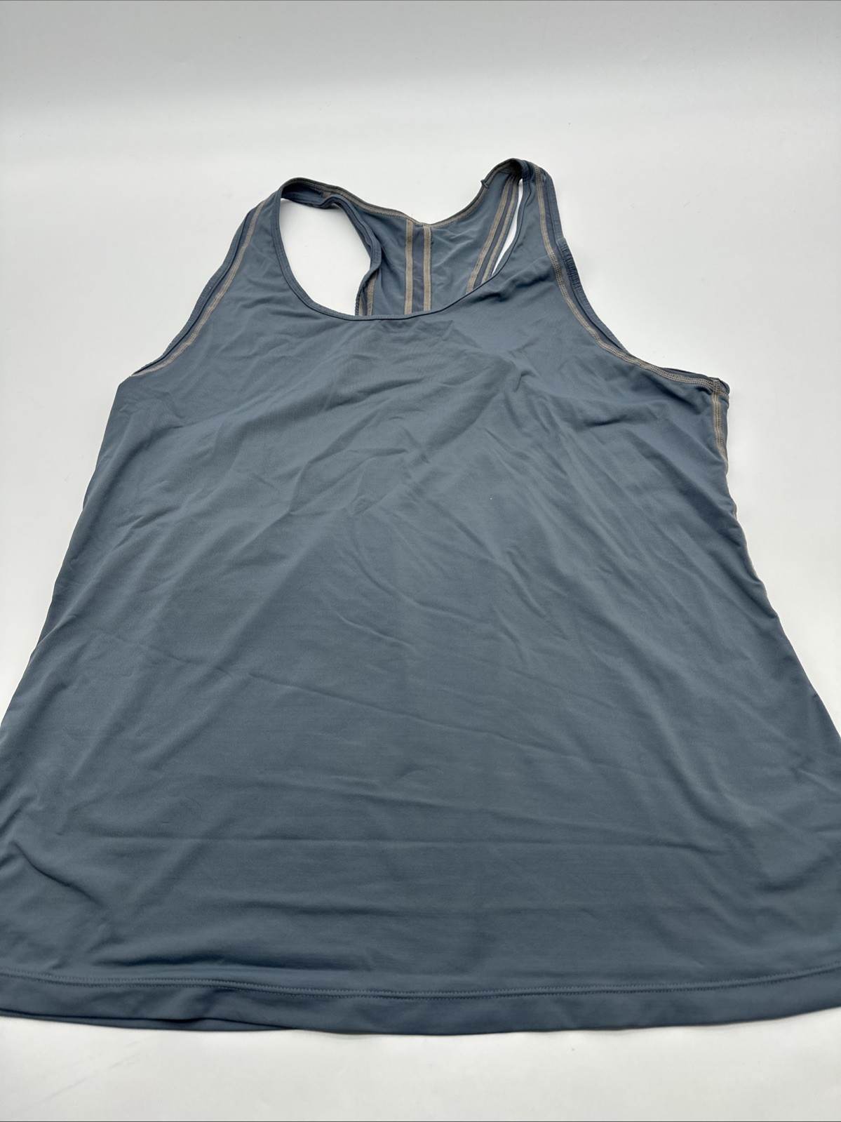 Gap fit Tank Top Women X-Large Gray Solid ..#31130