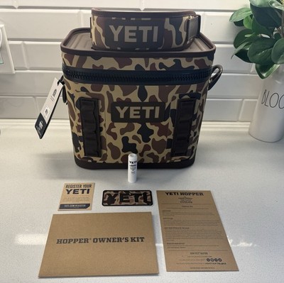 YETI Hopper Flip 8 Soft Cooler - WETLANDS CAMO 🦆 W/Shoulder Strap
