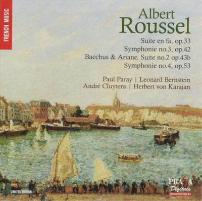 Albert Roussel Albert Roussel: Suite En Fa, Op. 33/Symphonie No. 3, Op. 42/ (CD)