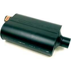 Flowmaster; Super 40 Series Muffler; With 2-1/2'' Offset Inlet; 2-1/2'' Center
