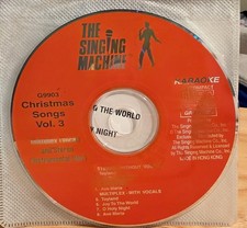 G9903 CHRISTMAS SINGING MACHINE KARAOKE CDG  LOT TENN