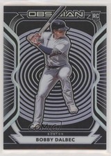 2021 Panini Chronicles Obsidian Electric Etch Purple 73/99 Bobby Dalbec #46 uk2