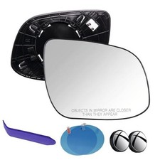 EAP Passenger Side Mirror Glass Compatible With Hyundai Passenger - Heated