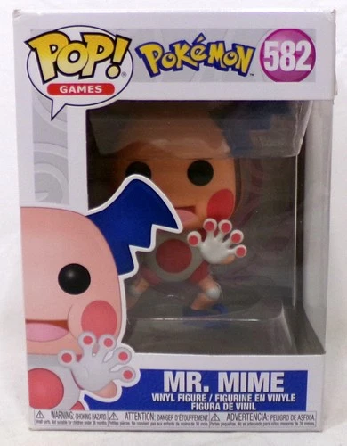 Funko Pop! 2020 Games Nintendo Game Freak Pokemon 582 Mr. Mime New In Box