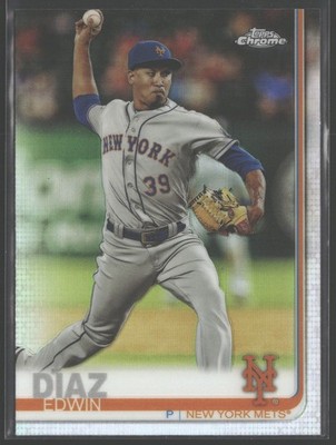2019 Topps Chrome #74 Edwin Diaz Refractor