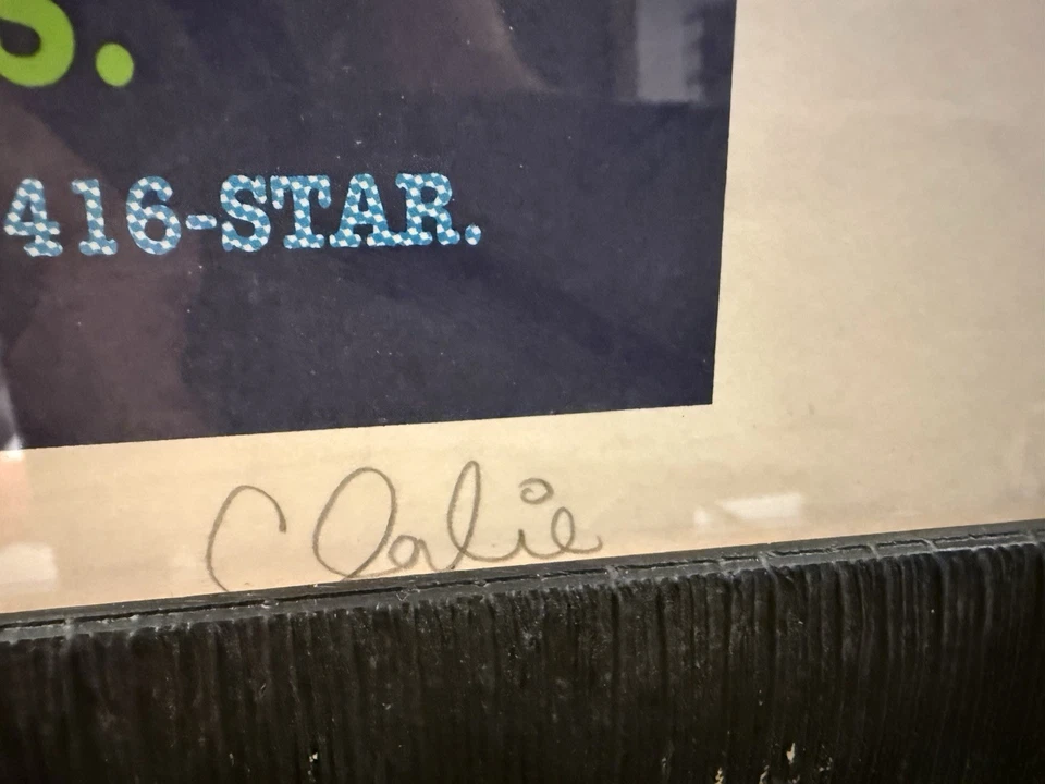 The Offspring Poster Numbered 36/600 Singed by Uncle Charlie  Framed Art Classic - Image 3 of 3