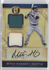 2017 Chronicles Gold Standard Rookie Jersey Double /199 Mitch Haniger Auto 0vl1