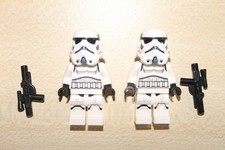 LEGO- Star Wars -Minifigur- 2 x Imperial Stormtrooper mit Blaster 
