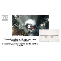 LSL Crash Pad Anbaukit FüR Kawasaki ZX-9R, 2000-2003 - LSL-550K099