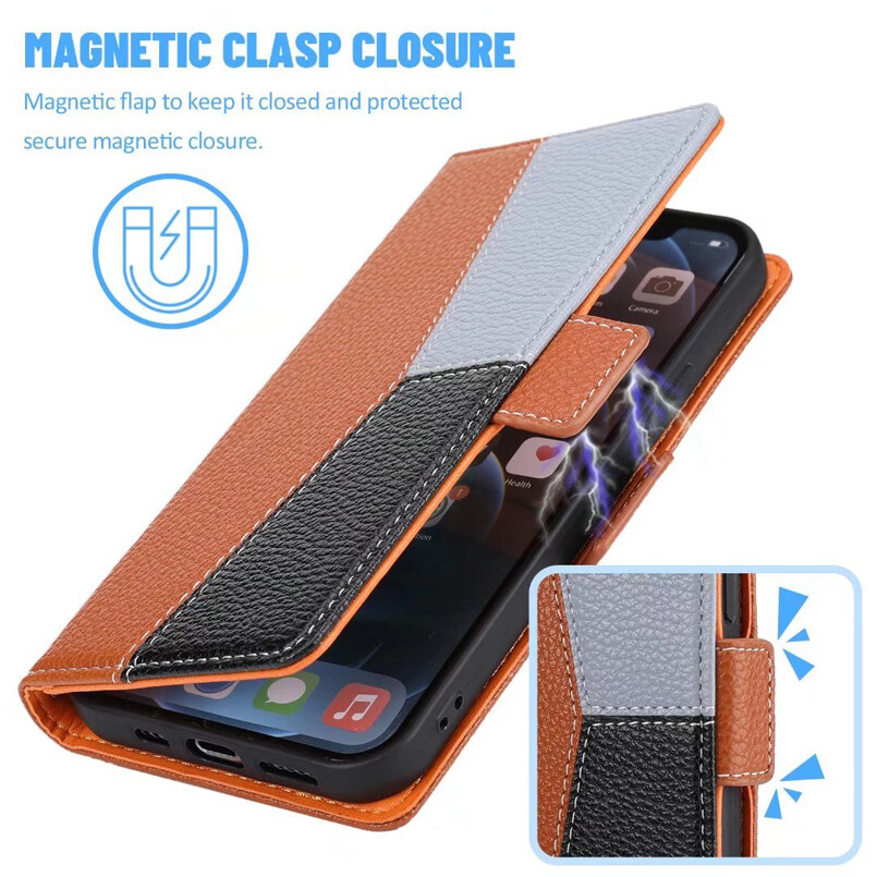 For Samsung Galaxy A14 A24 A34 A54 Leather Flip Wallet Case Card Magnetic Cover - Picture 5 of 33