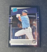 Yoshitomo Tsutsgo Rated Rookie 2020 Donruss Optic Baseball Black Stars /125