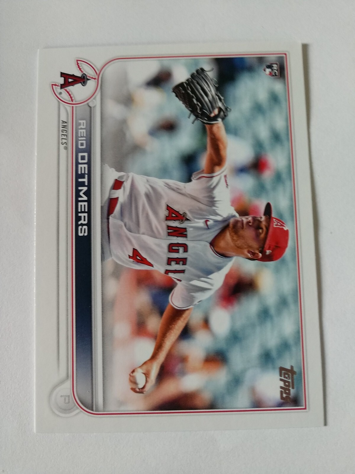 Reid Detmers 2022 Topps Series 1  #201 LOS ANGELES ANGELS