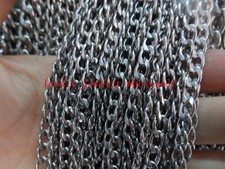 5 Meter stainless steel NK figaro Chain Jewelry finding Chain DIY 6mm in bulk