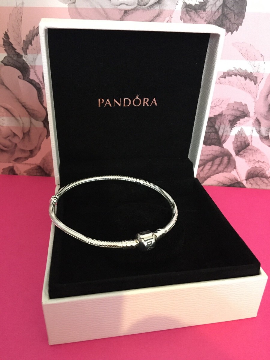 BN Pandora Moments Snake Chain Bracelet size 7.9 | eBay
