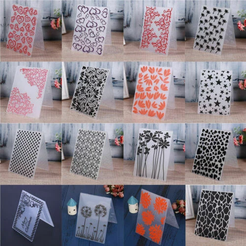 Markenlose Embossing-Schablonen