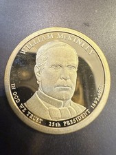 2013 S William McKinley Presidential Dollar Gem Deep Cameo PROOF- D34126