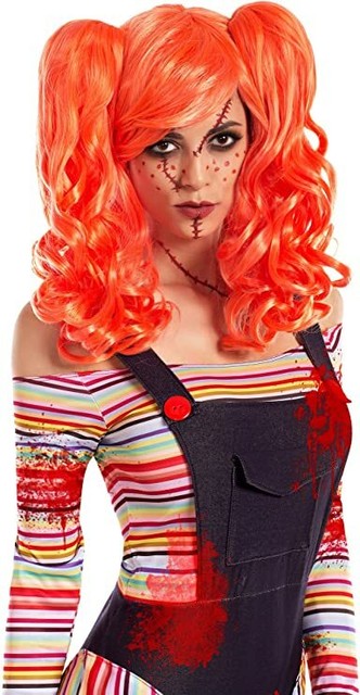 orange hair halloween costume