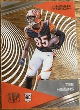 2020 Panini Chronicles - Clear Vision Rookies #CV-12 Tee Higgins (RC)