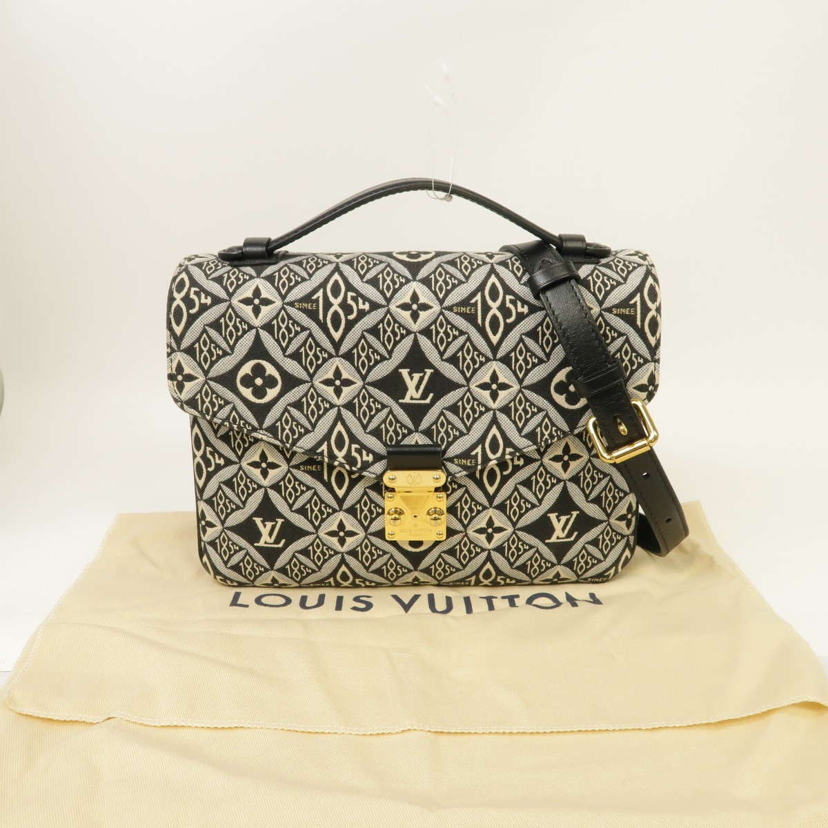 LOUIS VUITTON LV GHW 1854 Pochette Metis Shoulder Bag M57272  