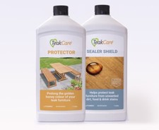 Teak Protector & Teak Sealer Shield - Combo Pack of 2 - Teak Care Products