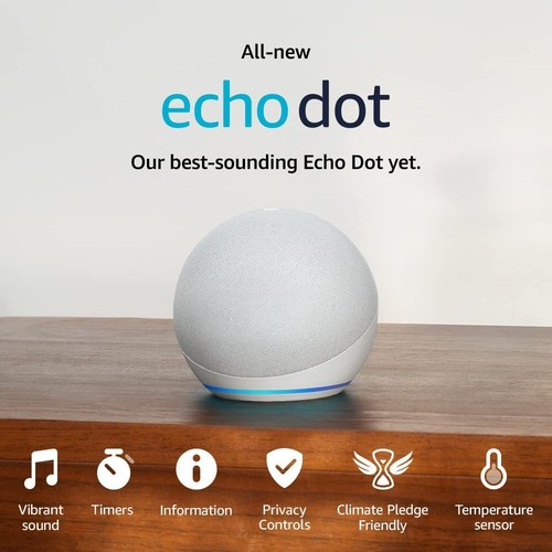 Alexa Echo Dot 5th generation, 2022 release Smart Speaker UK! NEW! FAST DELIVERY - Picture 3 of 25