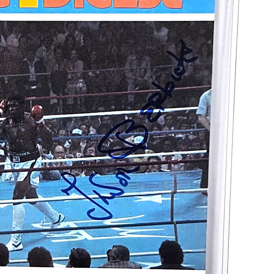 Larry Holmes & Trevor Berbick Signed 1981 Boxing Digest Cover with PSA/DNA COA - Image 2 of 4