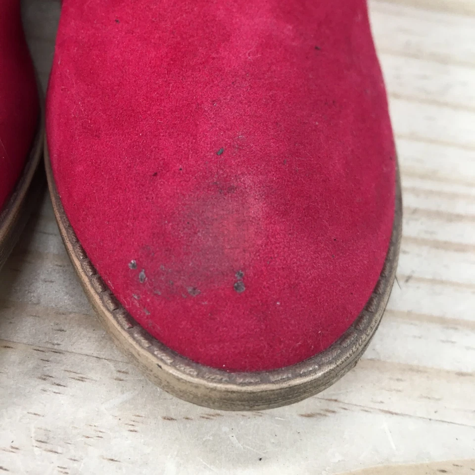 Journee коллекции ботинки женщин 8,5 М Ramsey ботинок красный тянуть на блок каблуки - Изображение 3 из 4