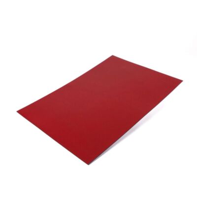 5 x Farbige Magnetfolie DIN A4 Format, 297x210 mm-Rot