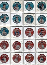 1964 Topps Coins ALL STARS LOT 20 COINS STARS,FORD,AL KALINE,KOUFAX,ROBINSON,AAR