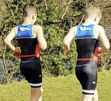 Childrens Triathlon Suit Unisex Premium Water Repellent Fabric. Clearance Price.