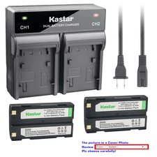 Kastar Ei-D-Li1 Battery Dual Rapid Charger for Trimble R8 GPS, R8 GNSS, MT1000