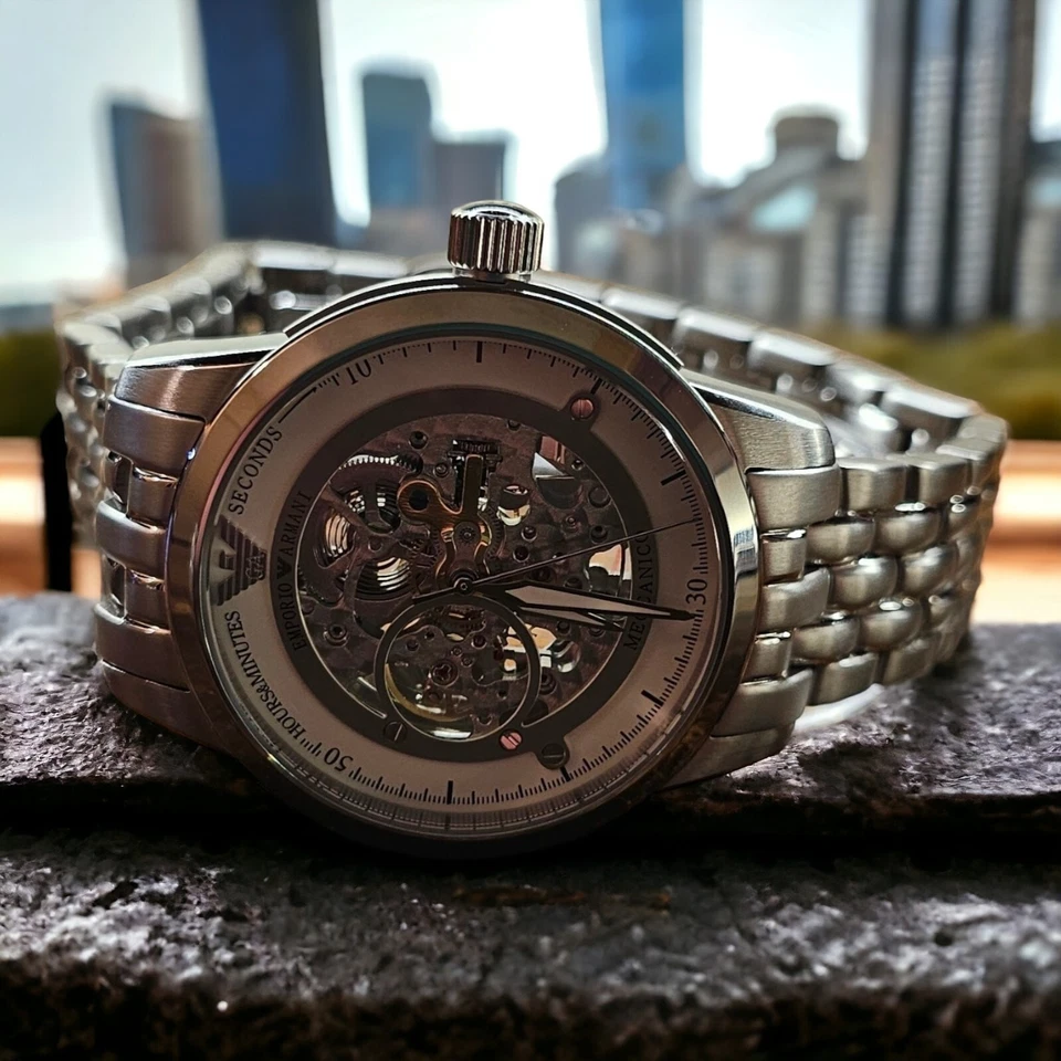 Reloj Emporio Armani Meccanico AR 4626 para hombre de cuerda automática Foto 2 de 4