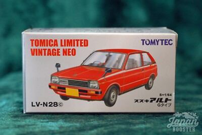 TOMICA LIMITED VINTAGE NEO LV-N28c 1/64] SUZUKI ALTO G-Type (Red