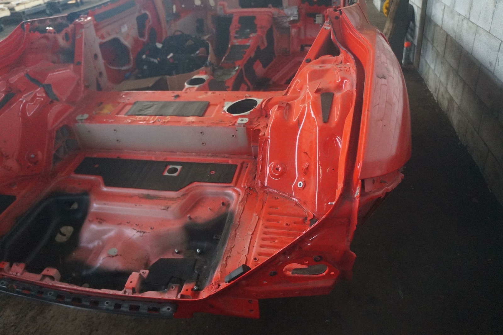 Rear Right Quarter Panel Body Structural Metal Cut Ferrari California 2010