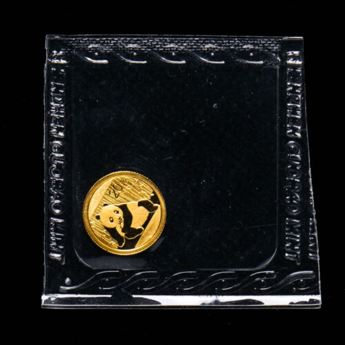 2015 China 20 Yuan 1/20 oz Au.999 Panda Gold Coin - Afbeelding 1 van 2