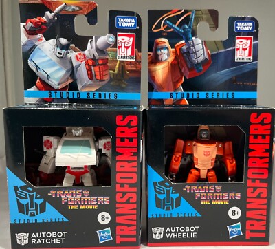 Hasbro Transformers The Movie Studio Series Figures, 3.5 Inch - AUTOBOT WHEELIE