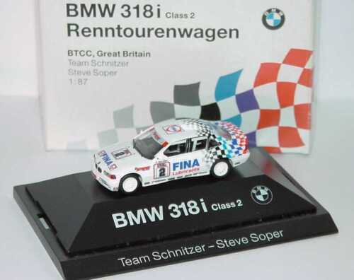 1:87 BMW Série 318i E36 BTCC 1994 Sculpture N°2 Steve Soper - Edition Concessionnaire - Photo 1/2