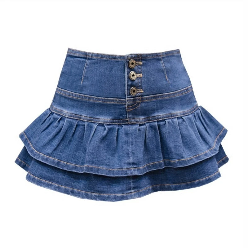Gonna jeans balze clearance