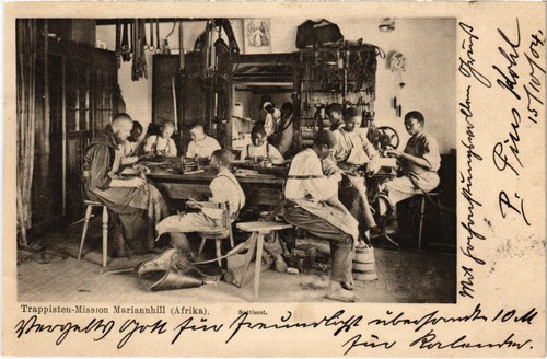 Carte Postale Vintage – Afrique Du Sud, East London, Market Square – Originale
