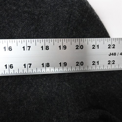Polo Ralph Lauren Medium Gray Herringbone Flannel Blazer Sport Coat Jacket - Picture 10 of 12