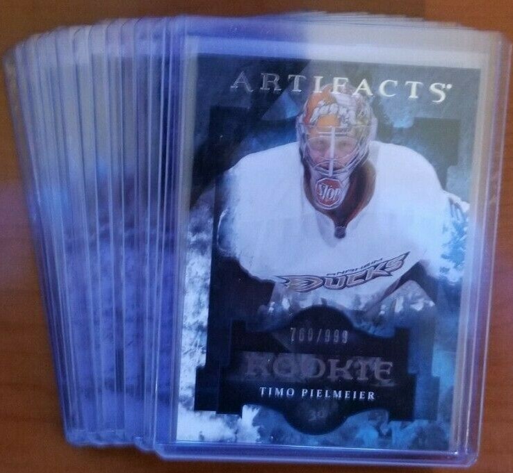 2011-12 UD Artifacts Hockey RC Singles #'d /999 - Complete Set You Pick the Card